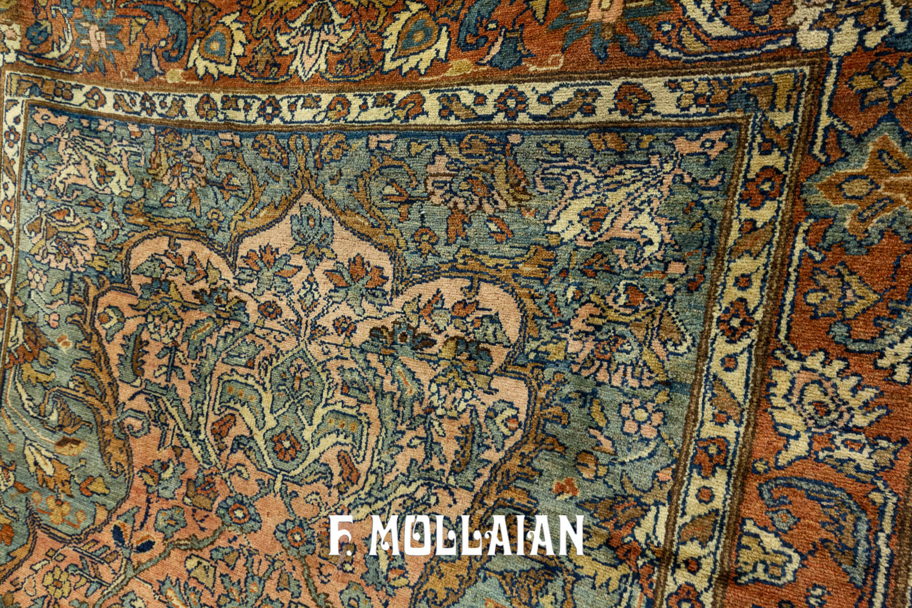 Tapis Lilian Champ de Prière Couleur Saumon n°:72660200